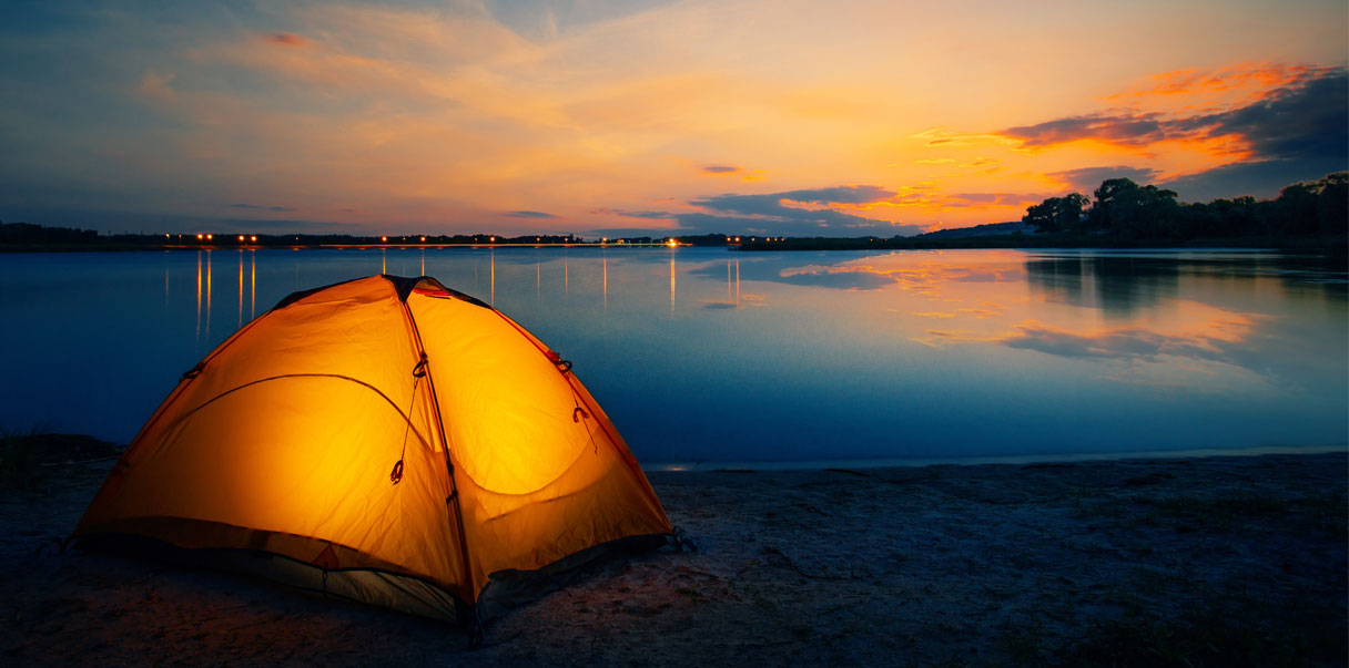 Flaslight for camping